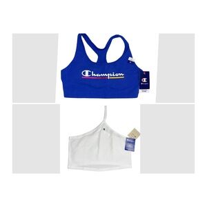 Champion Women 's Athletic Tops 2 Piece Bundle Size XL NWT